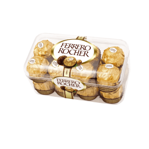 Шоколадови бонбони Ferrero Rocher (16 бр., 200 г)