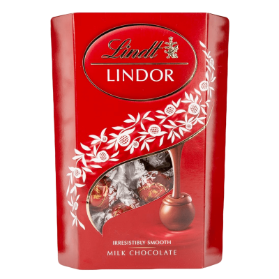 Шоколадови бонбони Lindt Lindor Milk (200 г) – нежно допълнение