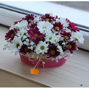 Кутия с цветя "Трайност" | Доставка София